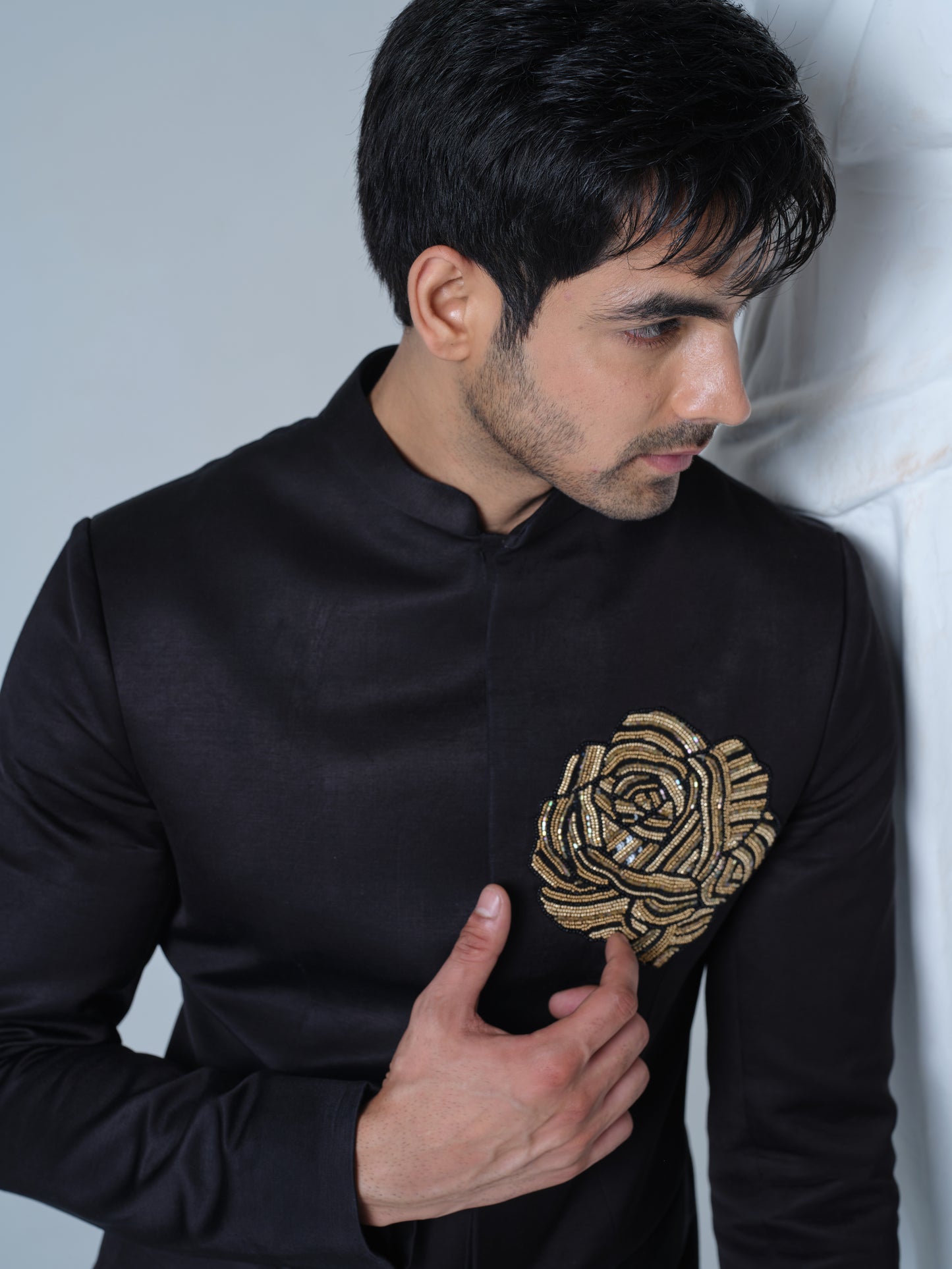 Rose' Jodhpuri set