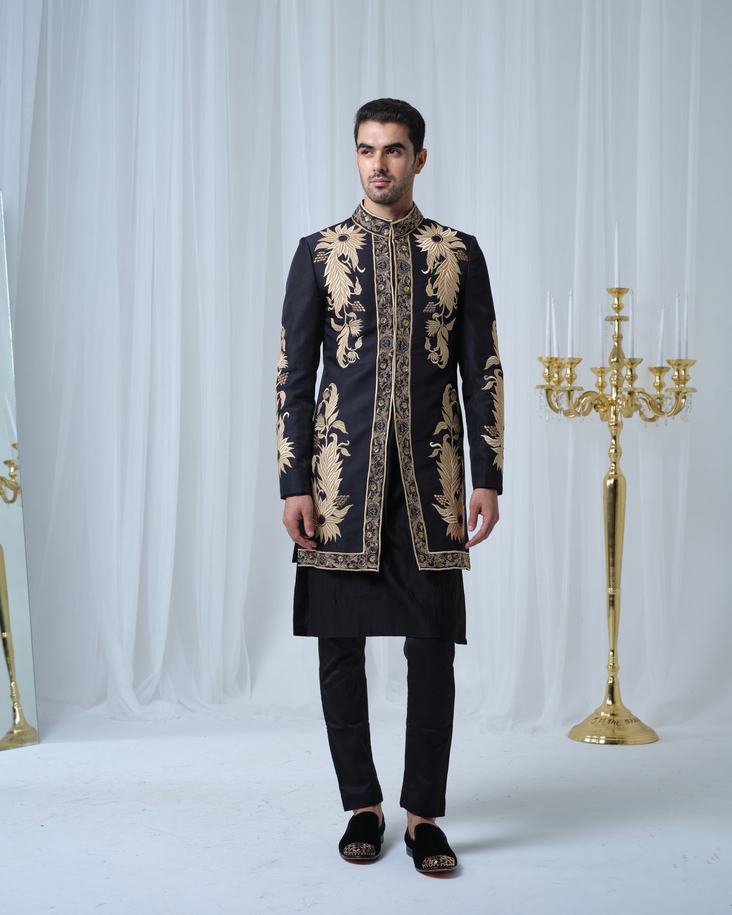 Romeo indo-western jacket set