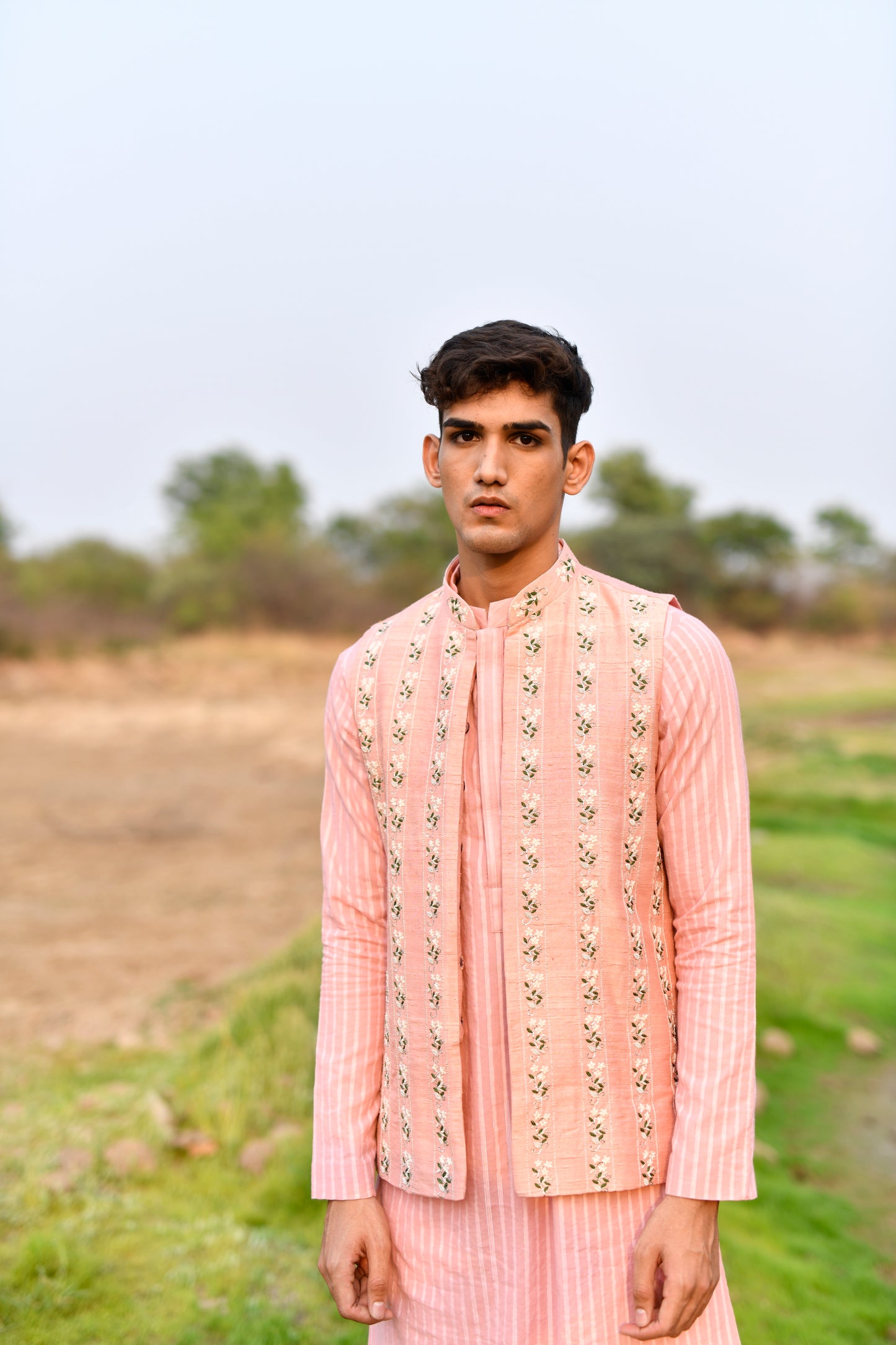 Florent nehru jacket set
