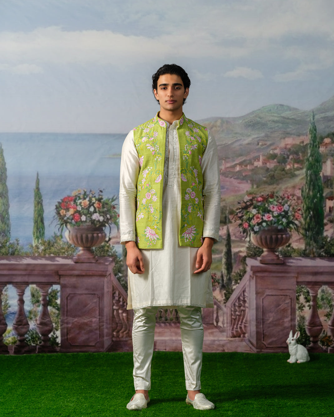 SAGE NEHRU JACKET SET