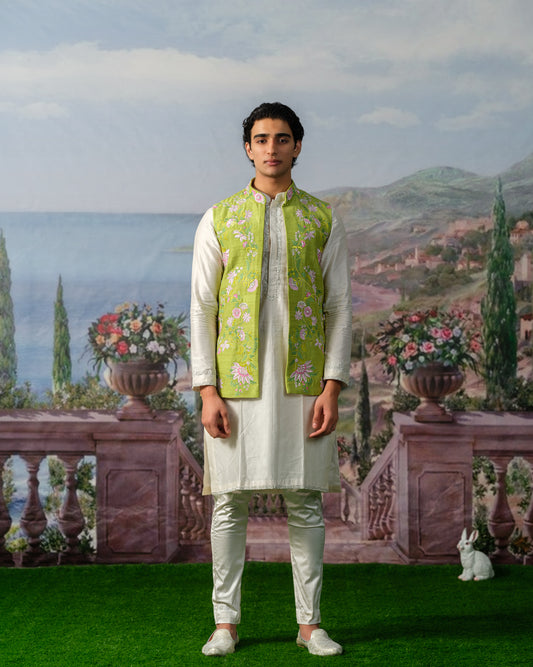 SAGE NEHRU JACKET SET