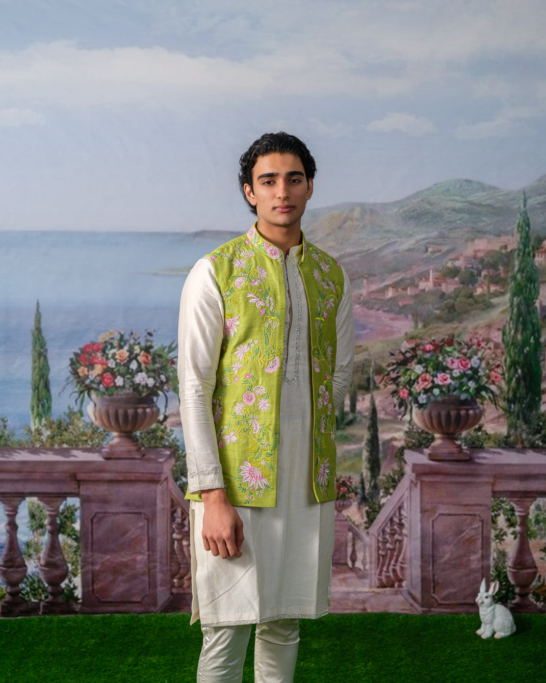 SAGE NEHRU JACKET SET