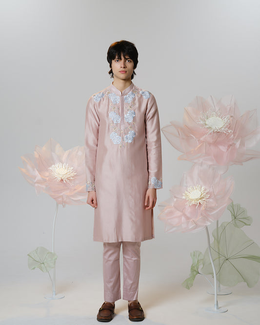 ROSE BLUSH KURTA SET