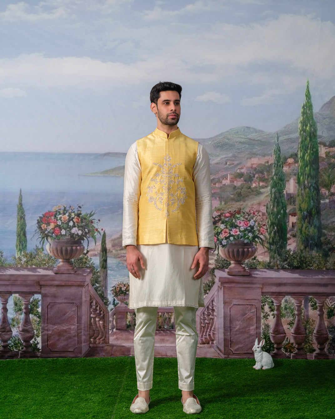 RAY NEHRUJACKET SET