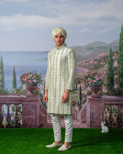 VERDE SHERWANI SET
