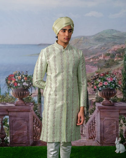 VERDE SHERWANI SET