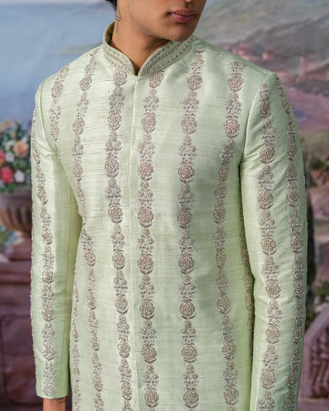 VERDE SHERWANI SET
