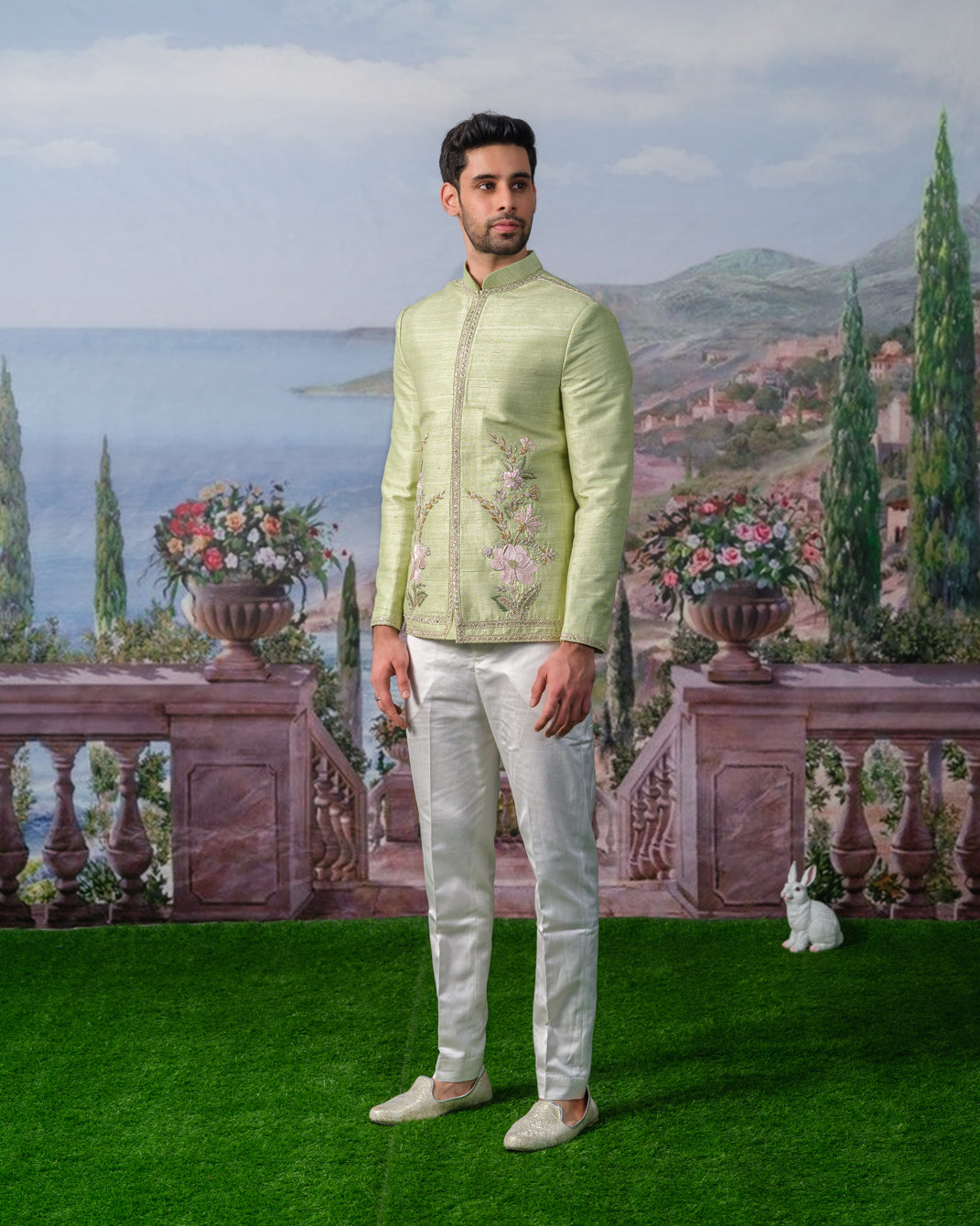 ORAN NEHRU JACKET SET