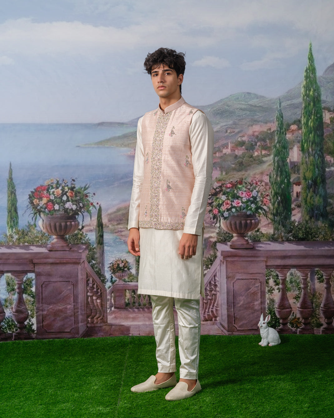 ROBIN NEHRU JACKET SET