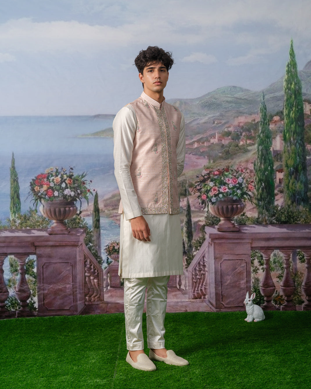 ROBIN NEHRU JACKET SET