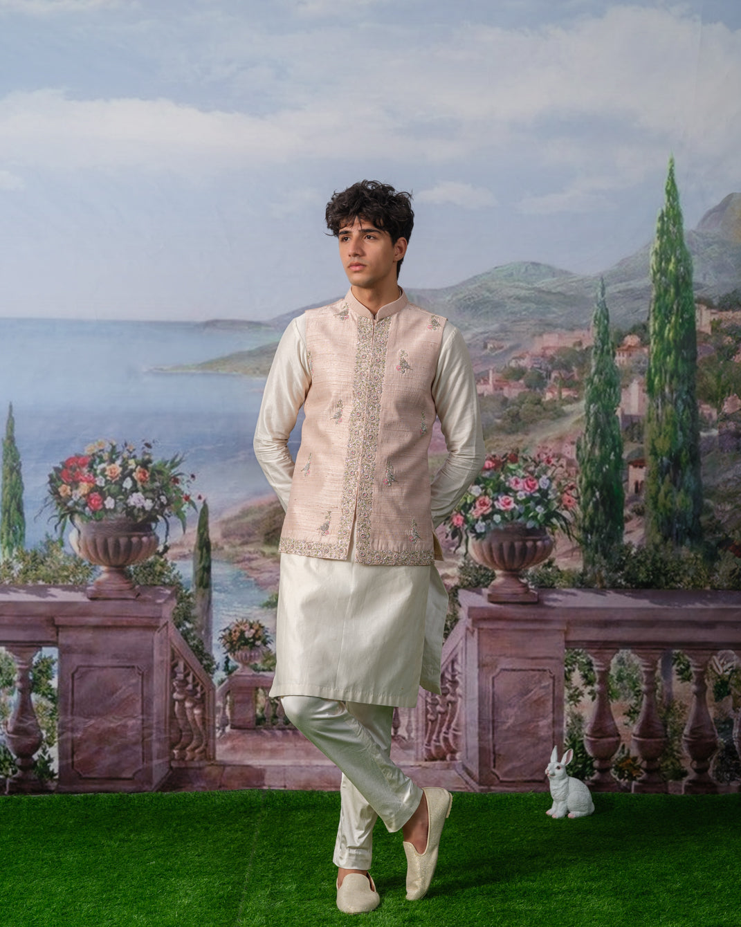 ROBIN NEHRU JACKET SET