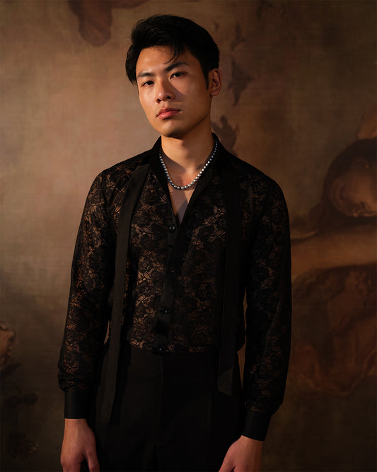 LACE POETRY SHIRT