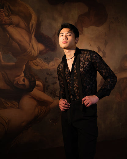 LACE POETRY SHIRT