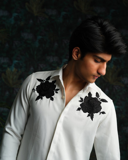 NOIR ROSE SHIRT