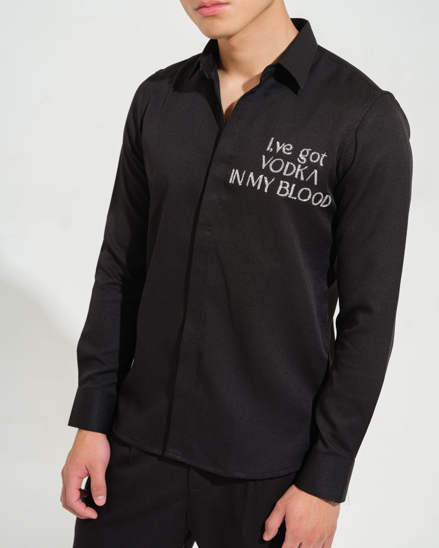 Vodka in my blood shirt