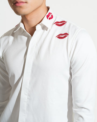 Lip locked shirt
