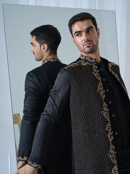 Ross nehru jacket set