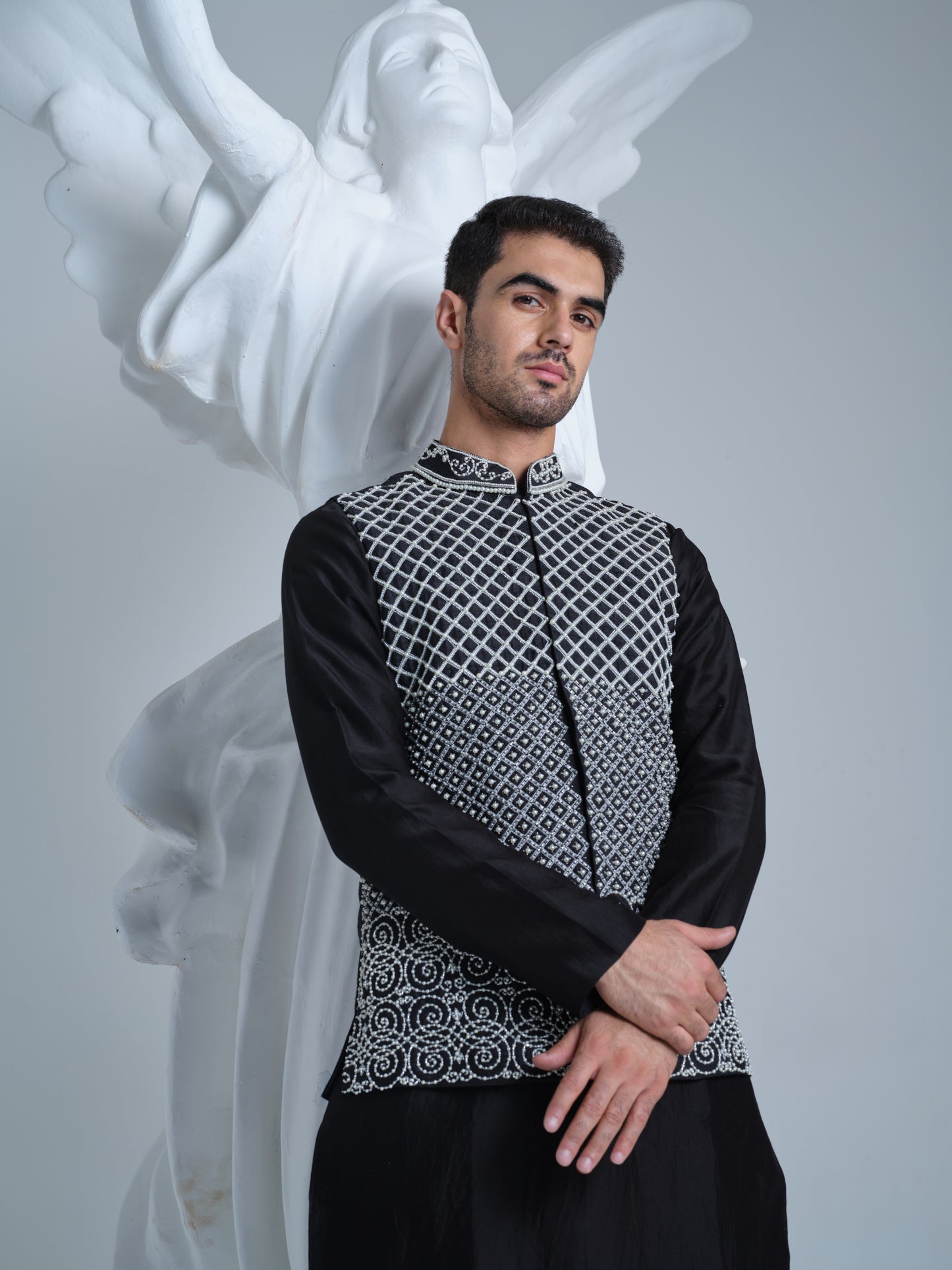 Vincent Nehru jacket set