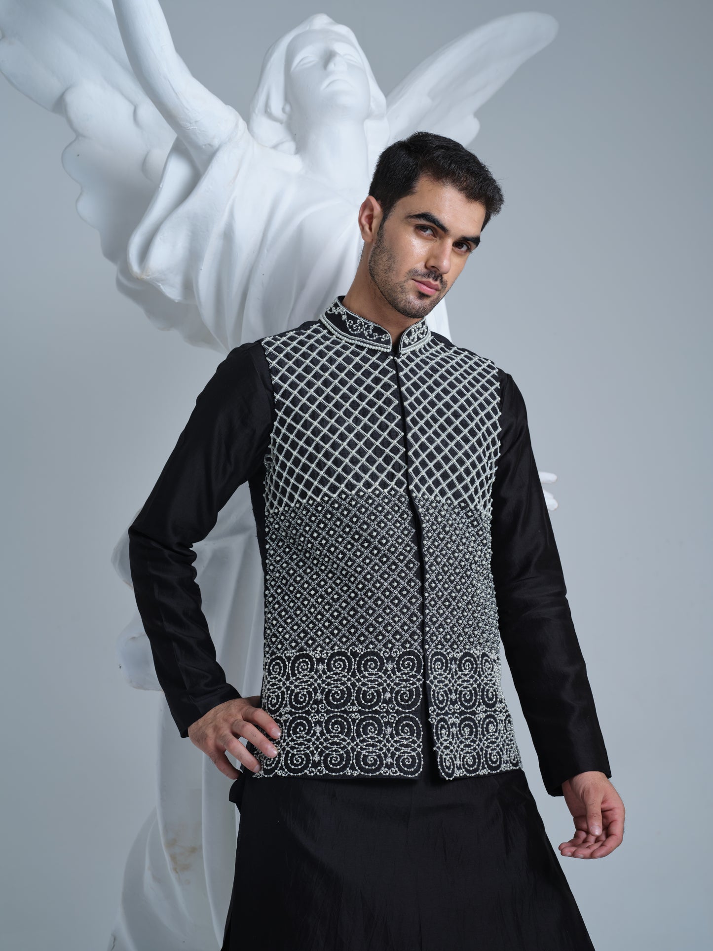 Vincent Nehru jacket set