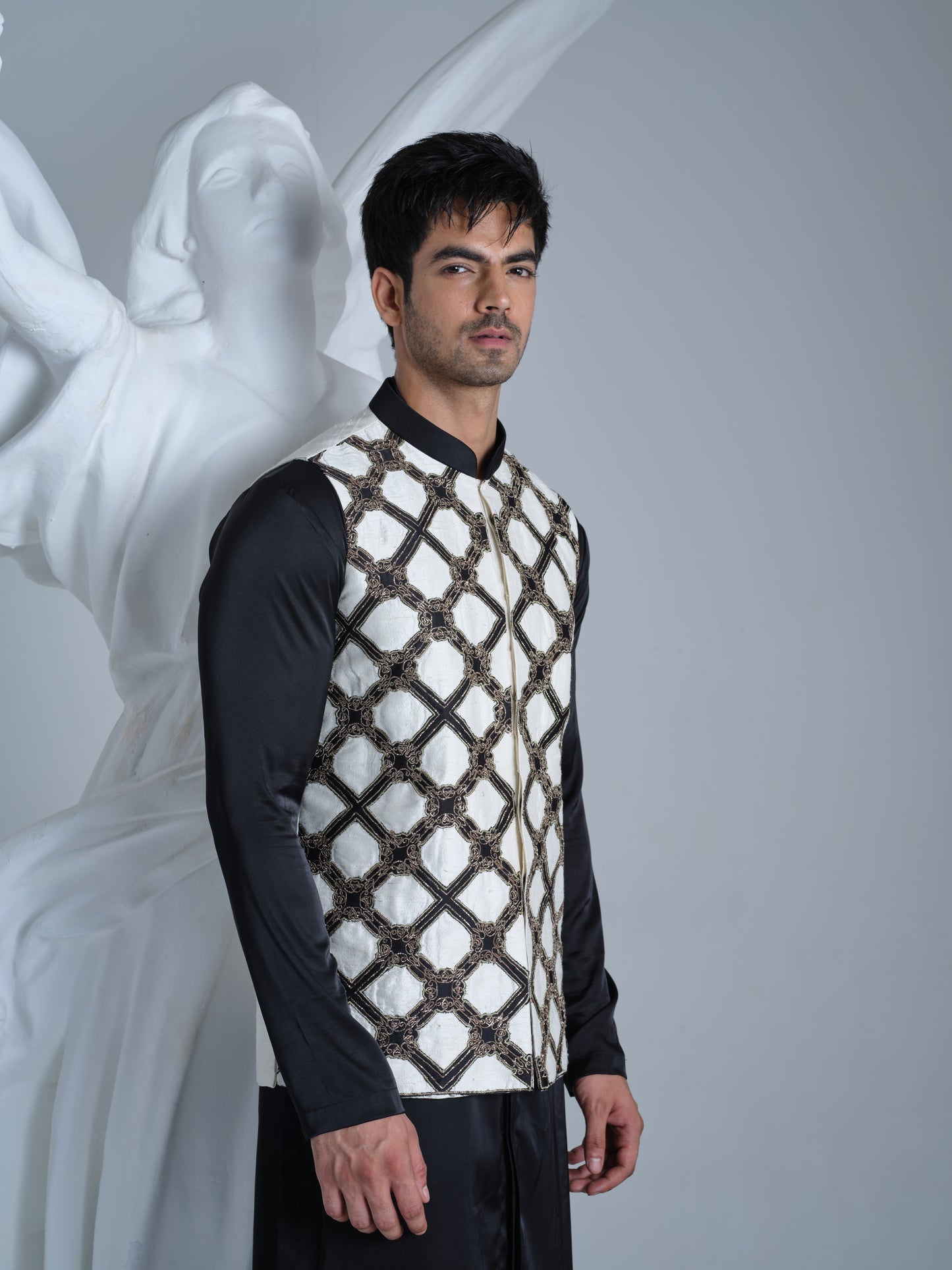 Peter nehru jacket set