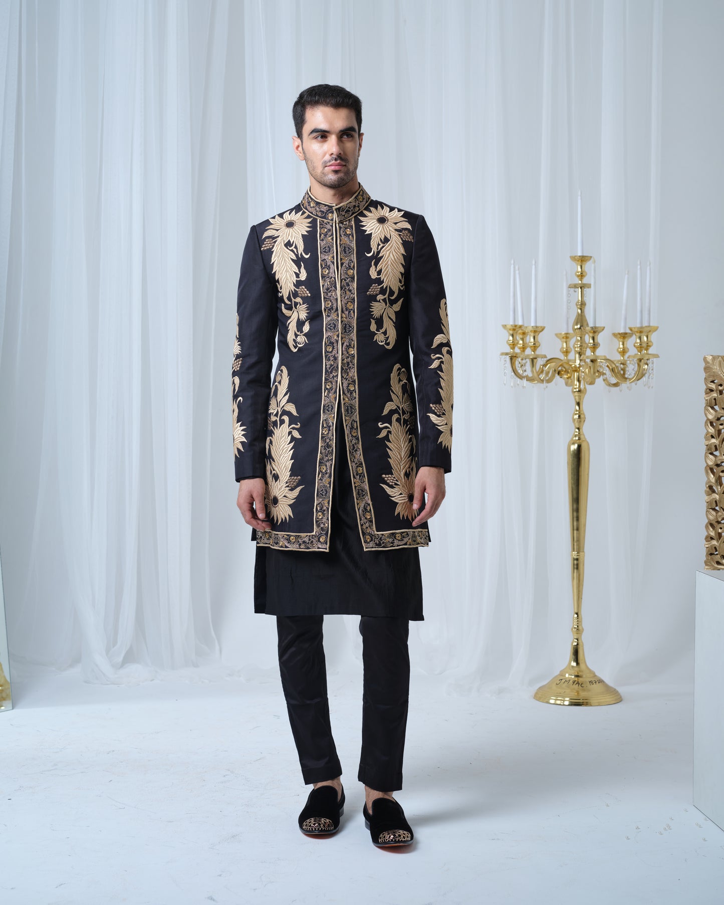 Romeo indo-western jacket set