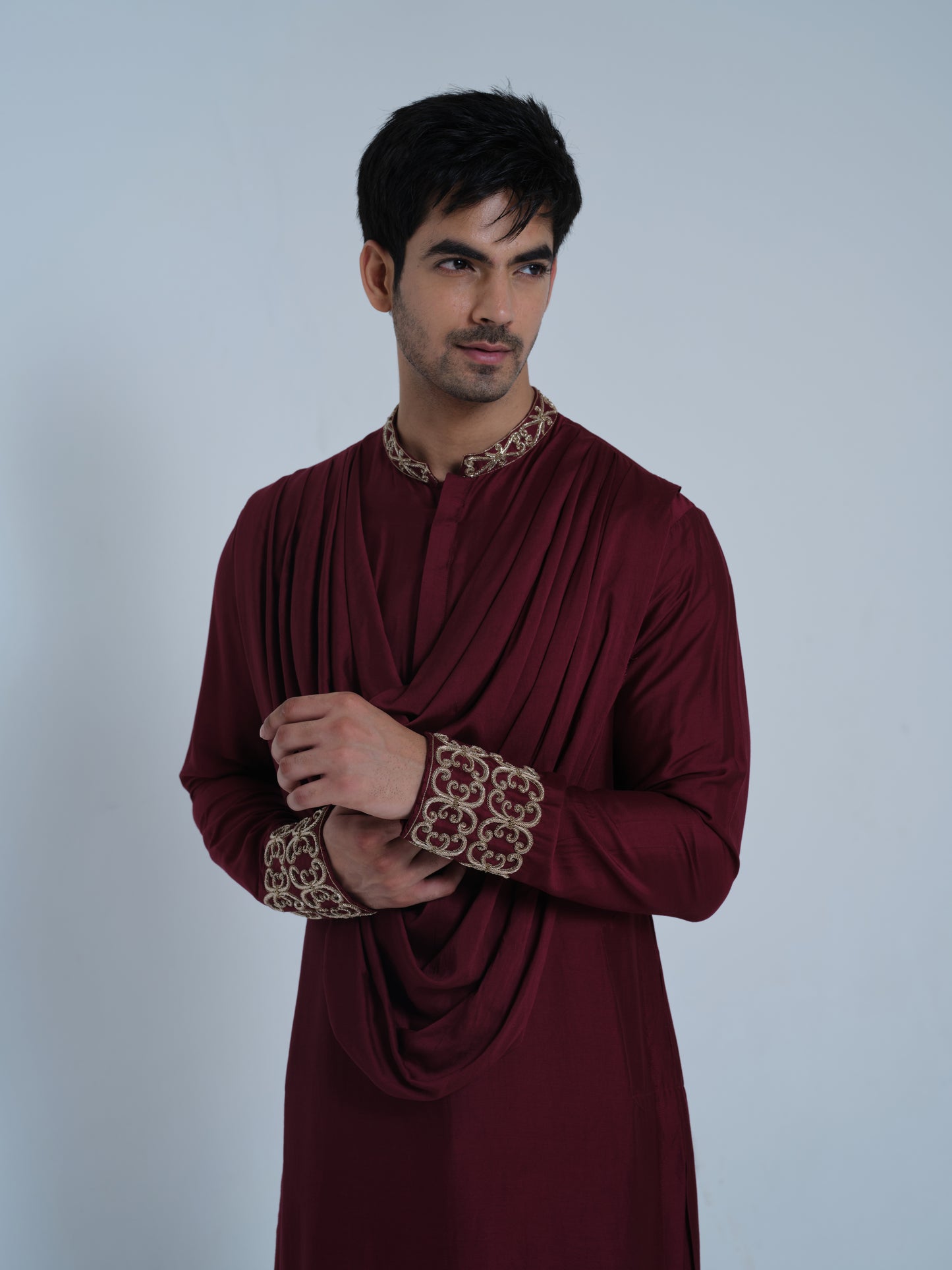Philo cowl kurta set