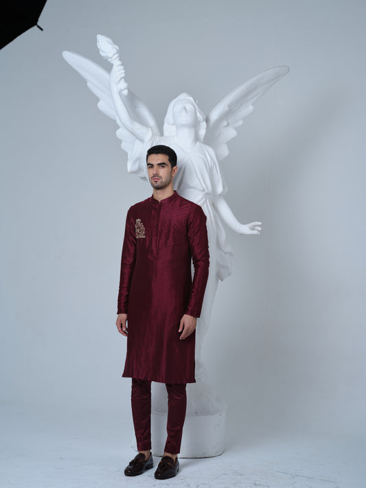 Othello chanderi KURTA SET