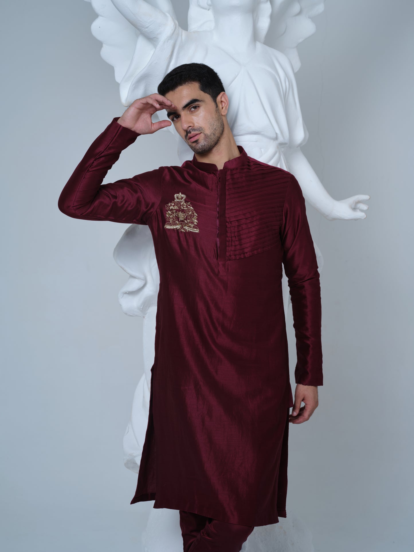 Othello chanderi KURTA SET