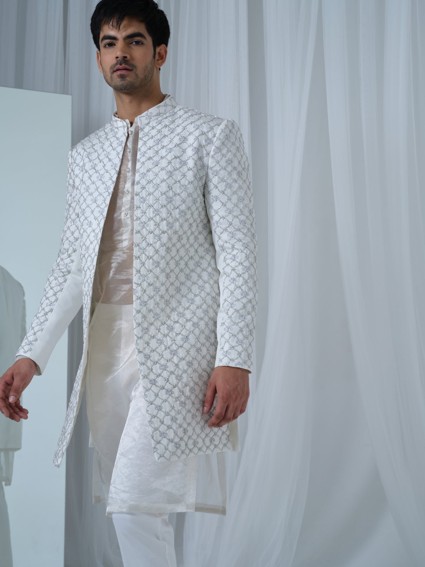 Lorenzo indo-western jacket set