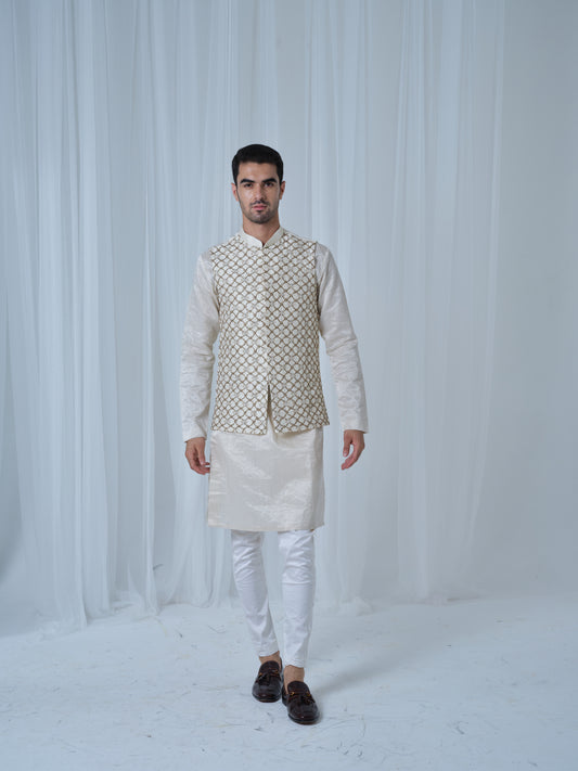 Dennis Nehru jacket set