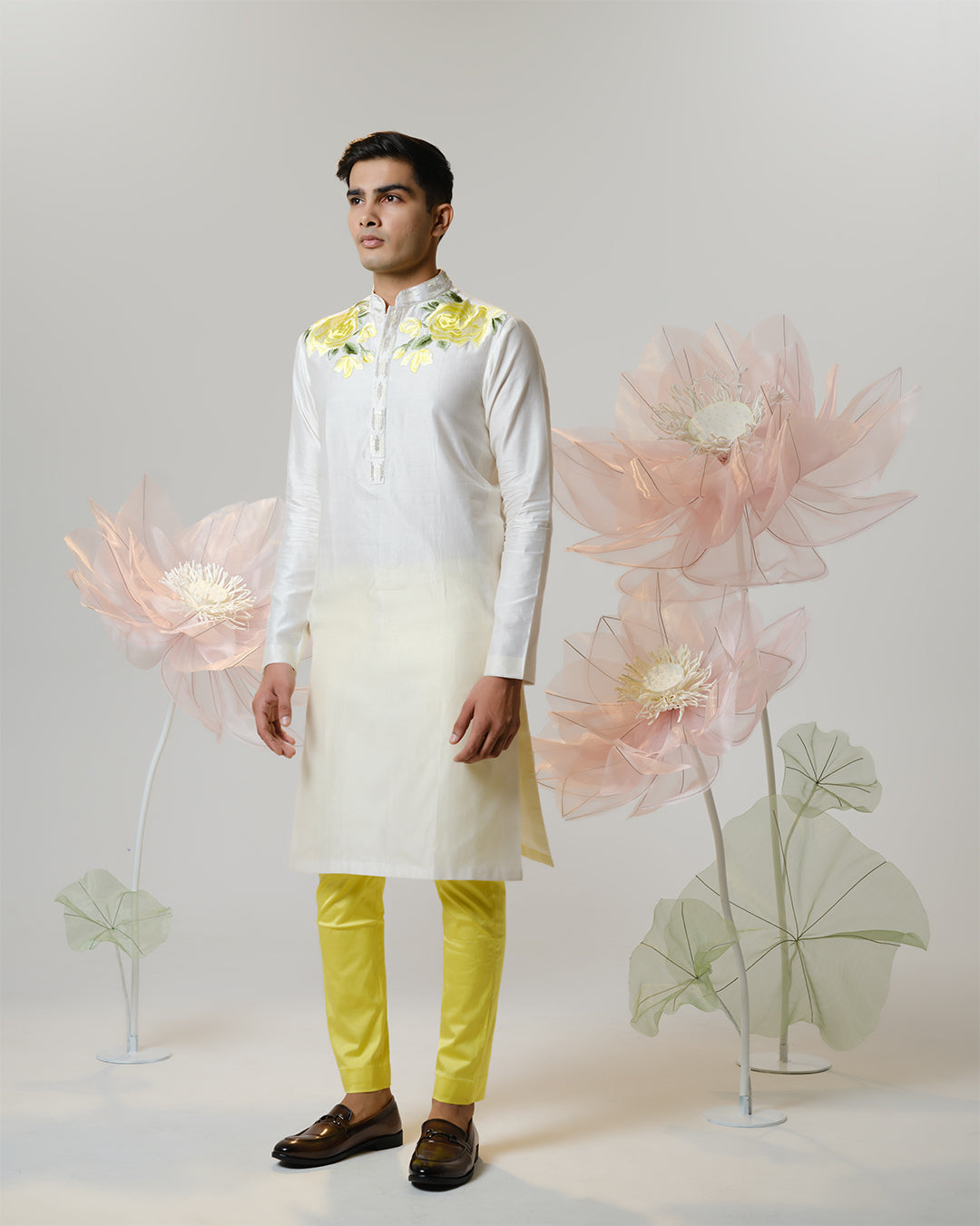 ORIENTAL ROSE KURTA
