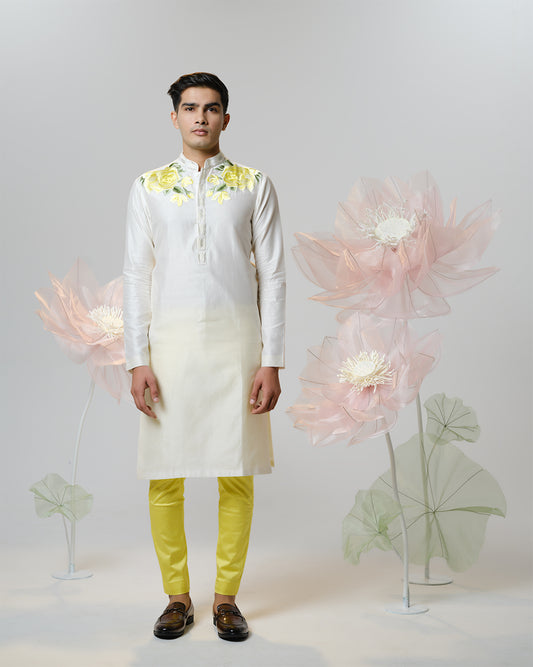 ORIENTAL ROSE KURTA