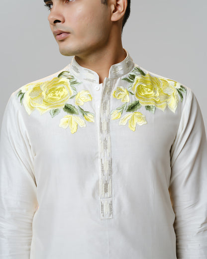 ORIENTAL ROSE KURTA