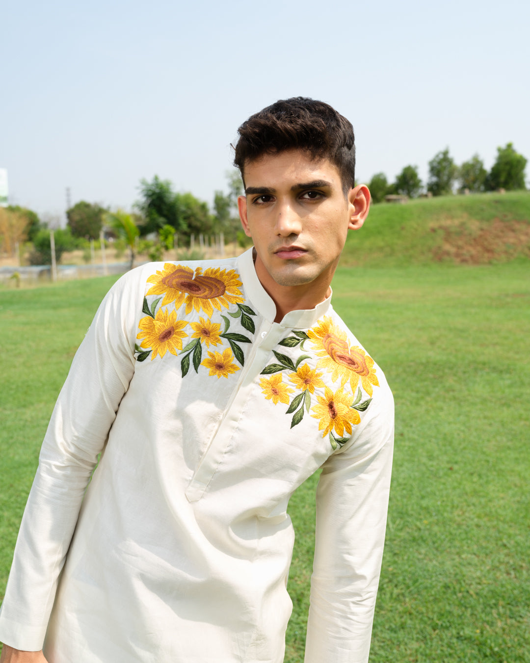 Golden hour kurta