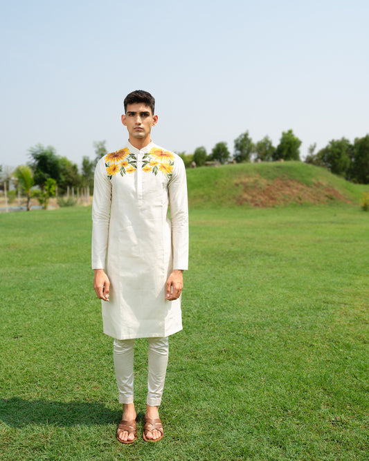 Golden hour kurta