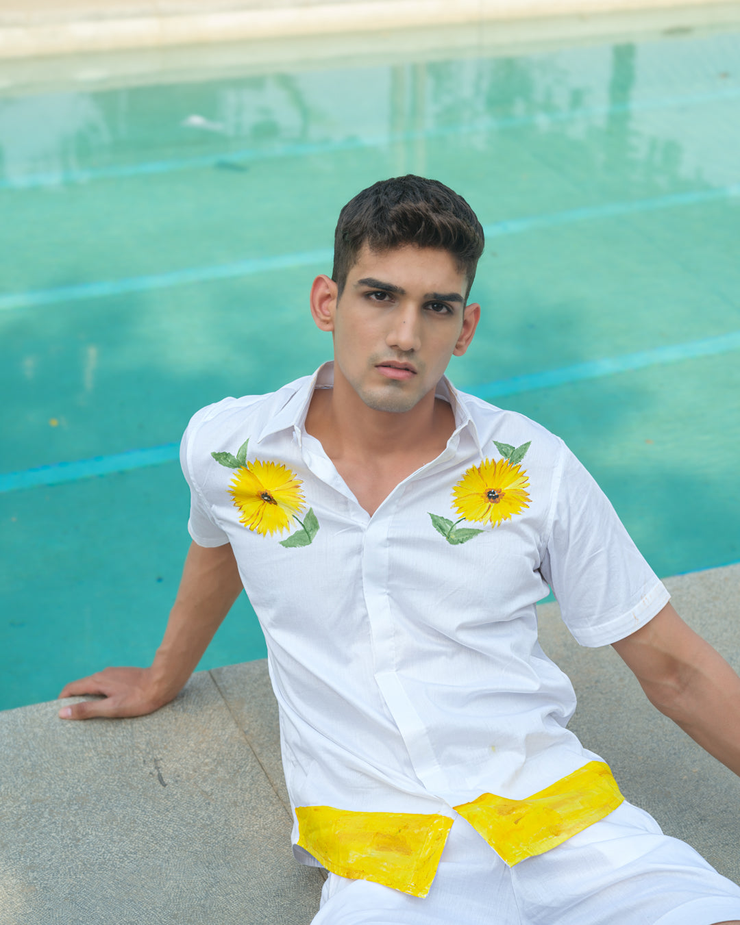 Yellow oasis shirt