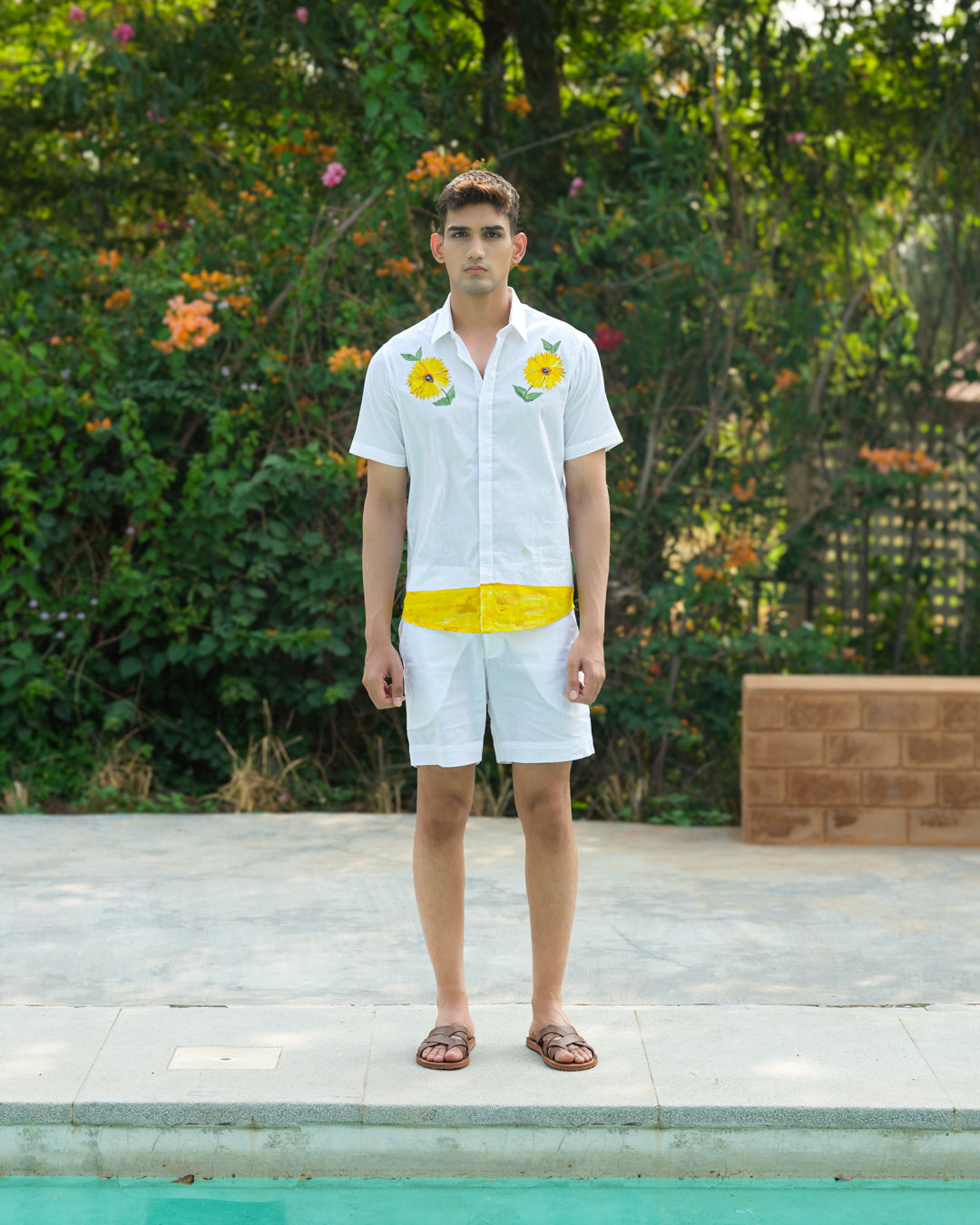 Yellow oasis shirt