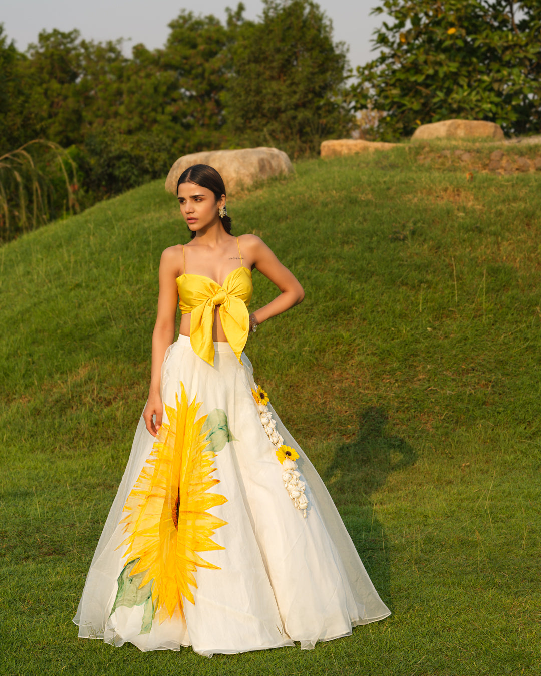Sunflower Girl Lehenga