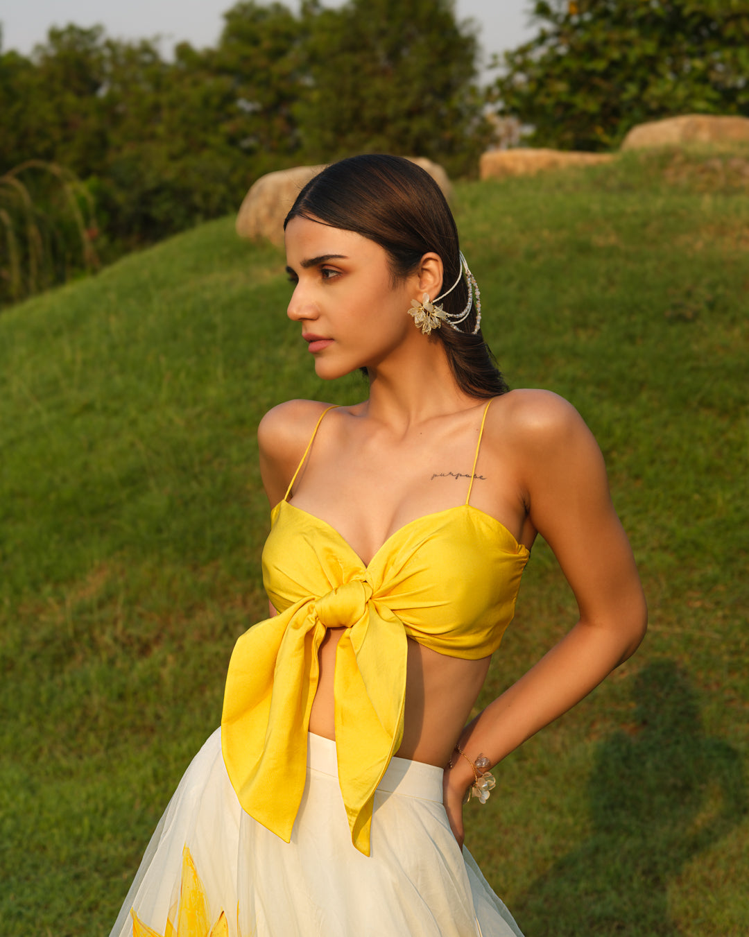 Sunflower Girl Lehenga