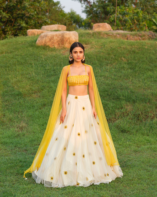 Sunflower Dreams Lehenga