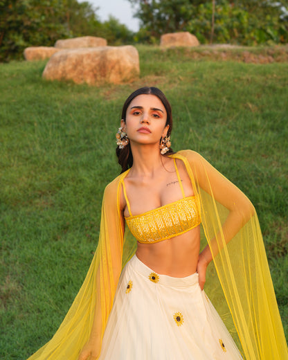 Sunflower Dreams Lehenga
